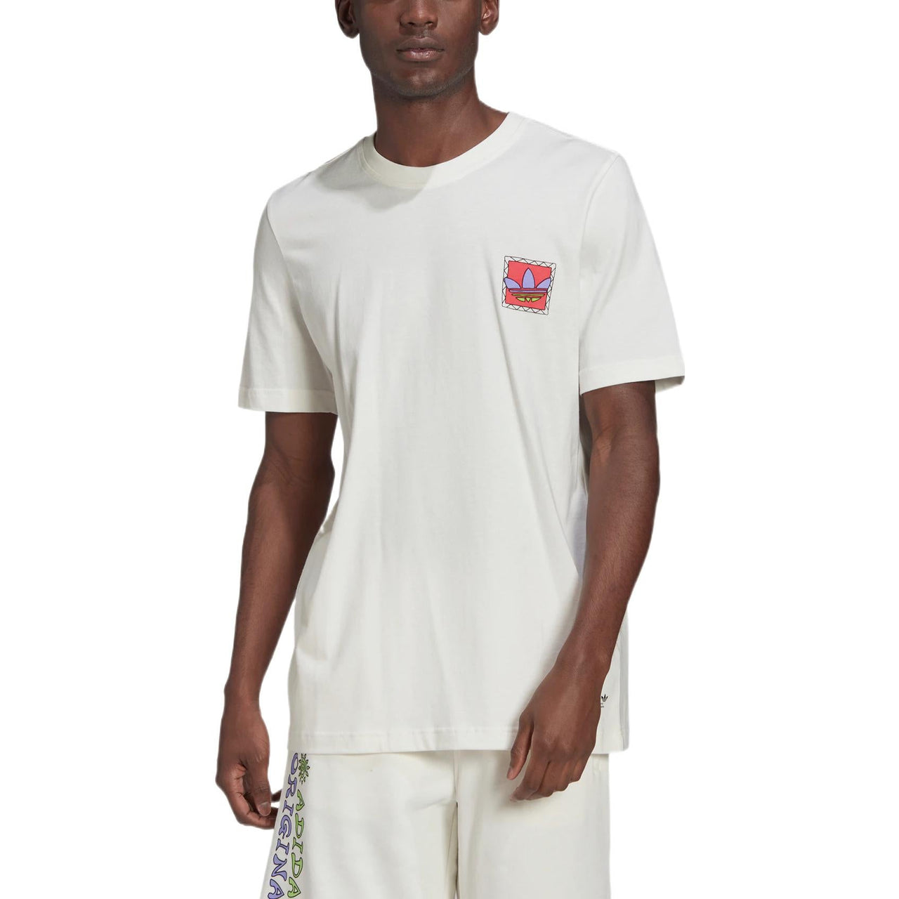 adidas Graphic New Summer Pack T-shirt Asia Sizing 'White' HC7160