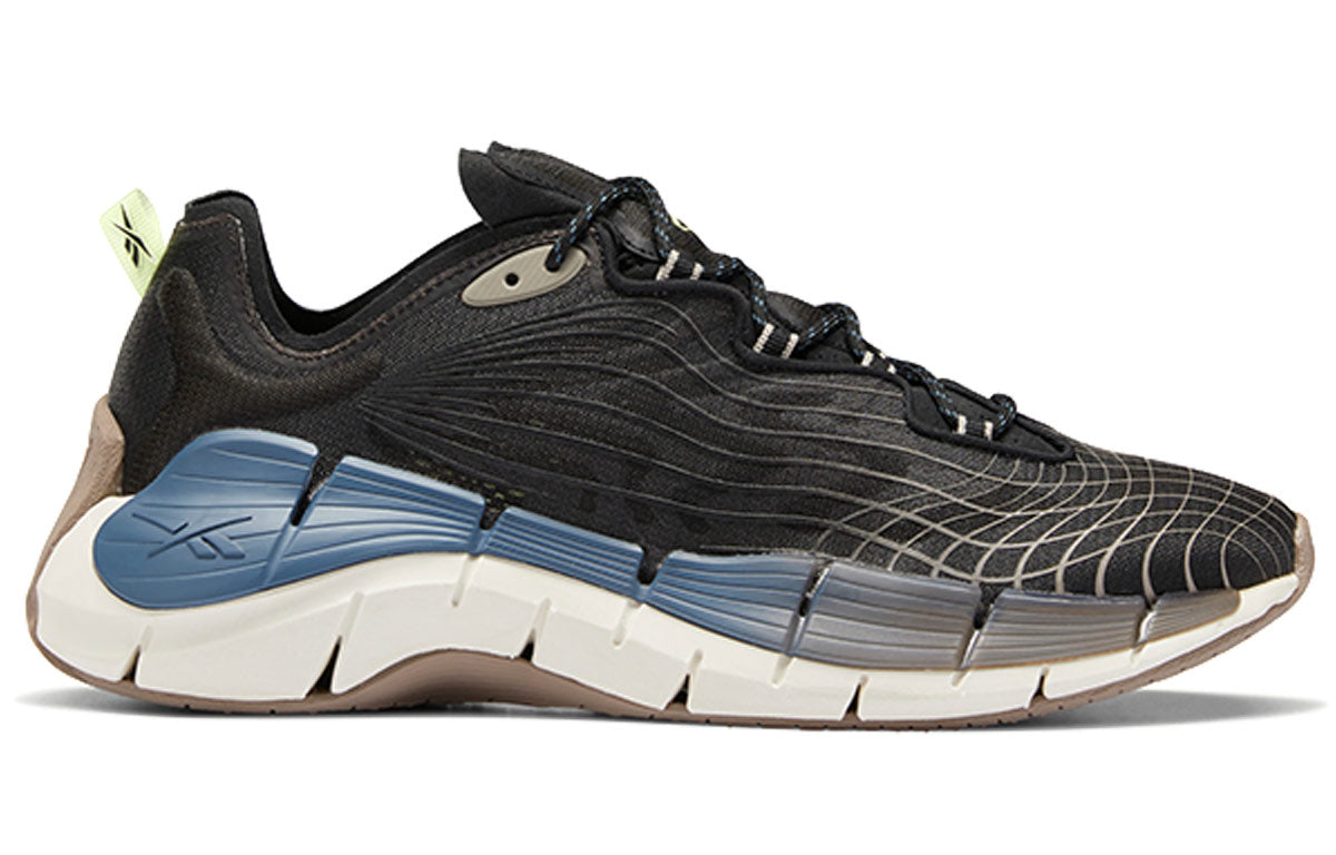 Reebok Zig Kinetica II Shoes Black/Blue/White FX0334