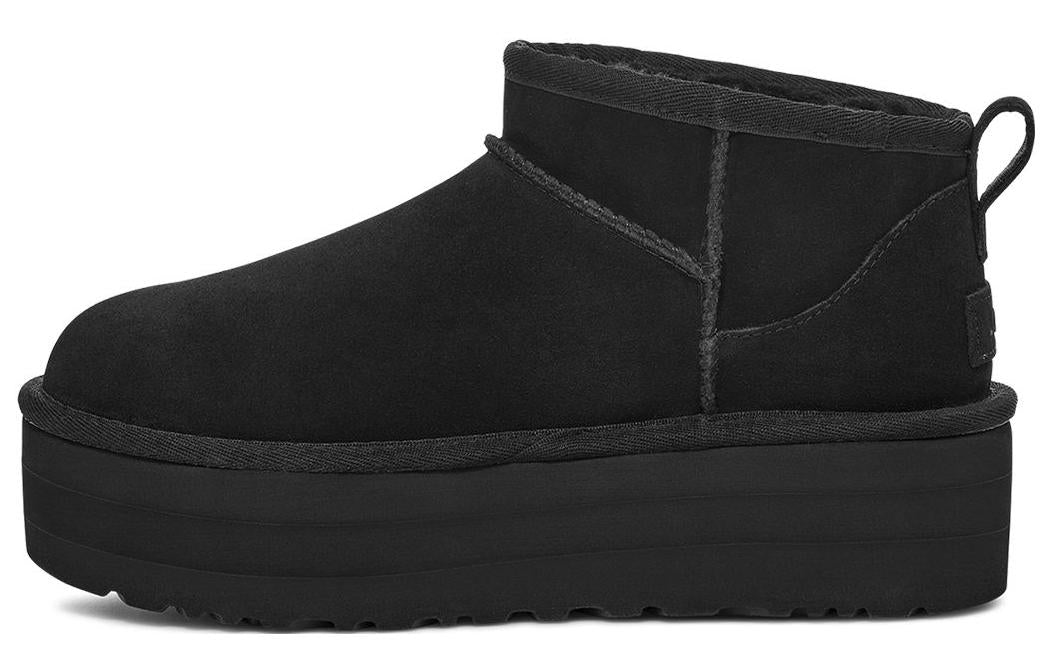 (WMNS) UGG Classic Ultra Mini Platform 'Black' 1135092-BLK