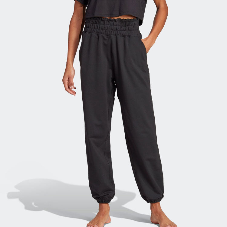 (WMNS) adidas Yoga Studio Pants 'Black' HS8122