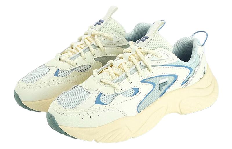 (WMNS) FILA FUSION Conch DX Sneakers 'White Yellow' T12W321107FFC