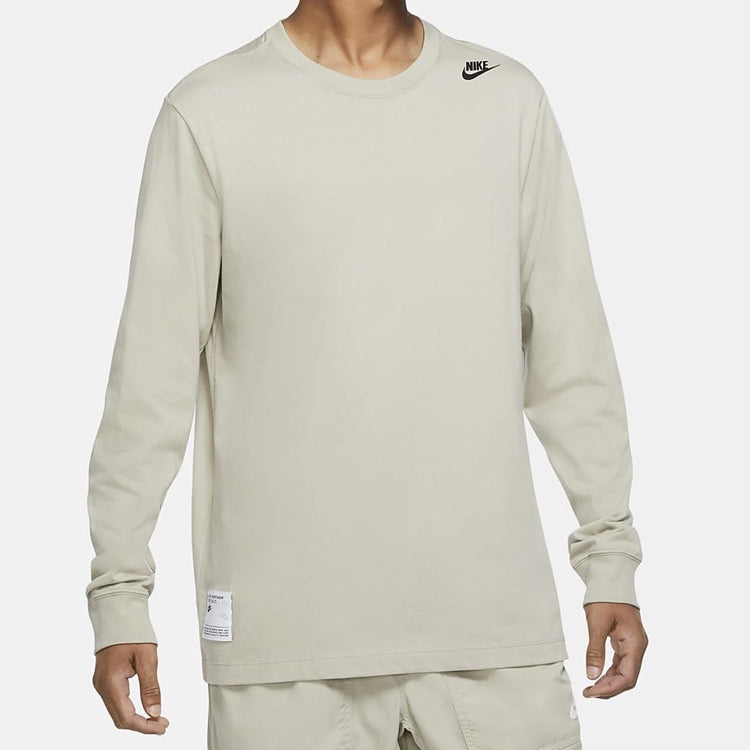 Men's Nike Large Long Sleeves Gray T-Shirt CW5396-230