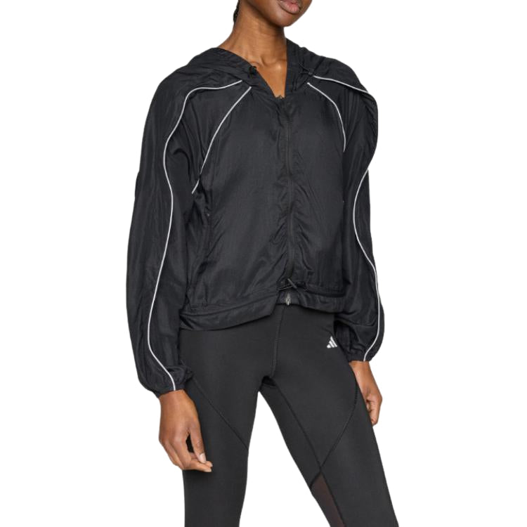 (WMNS) adidas x Stella McCartney Jacket Asia Sizing 'Black' KA9517