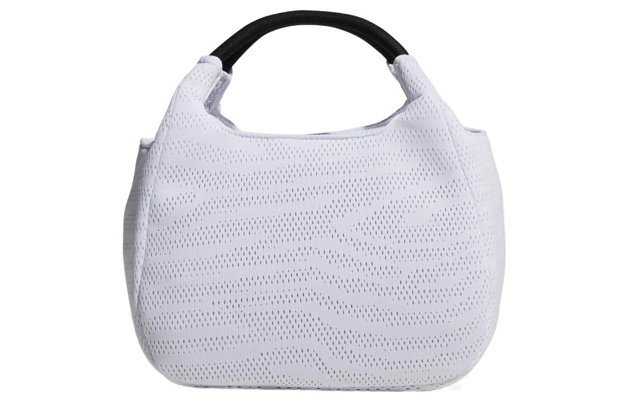 adidas Statement Round Tote Bag 'White' HB3662