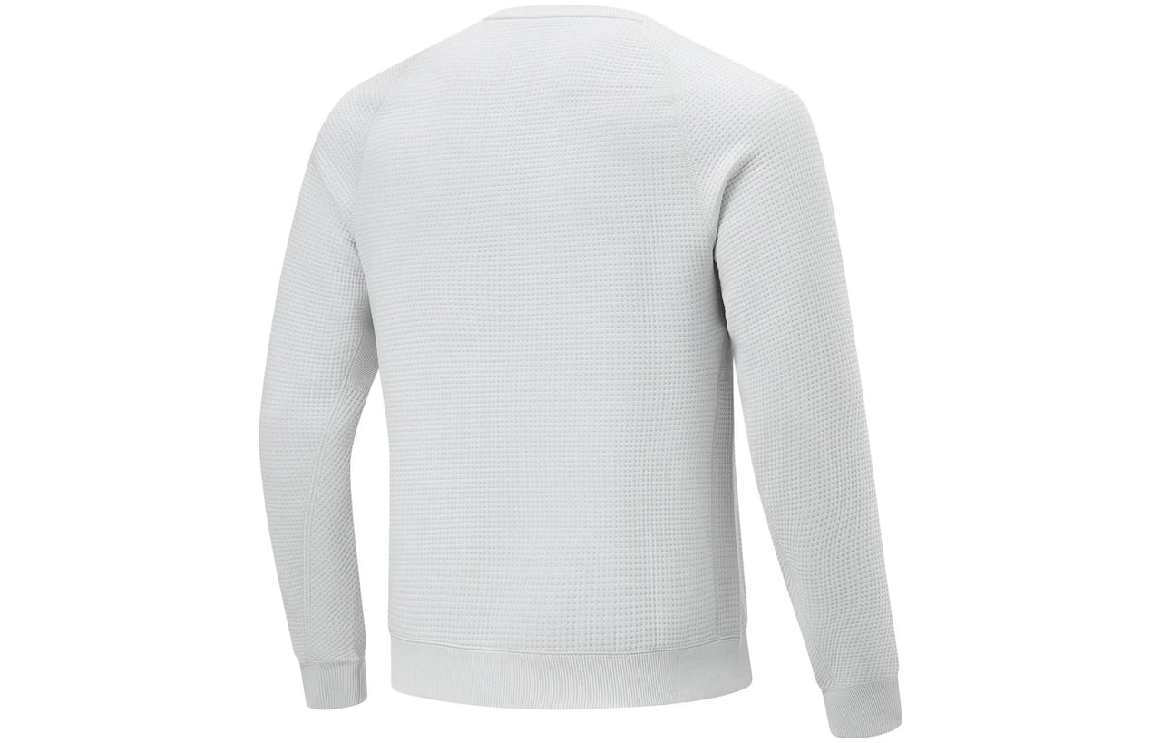 Li-Ning CBA Logo Basketball Sweatshirt 'Light Grey' AWDT863-6