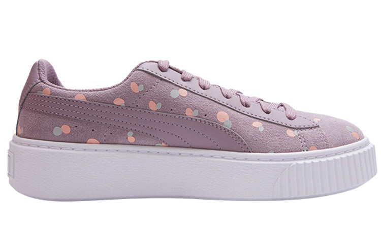 PUMA Sneakers Suede Platform Dots Jr 'Purple' 368991-01