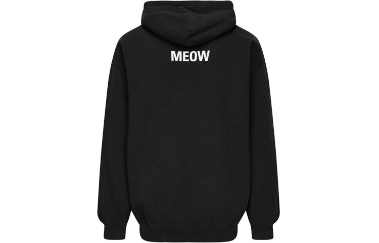 Balenciaga 'I Love Cats' Hoodie 'Black' 570811TJVG91000