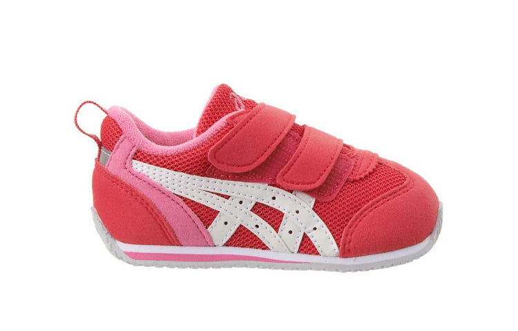 (TD) ASICS ldaho Baby 3 Running Shoes Pink/Red TUB165-1901