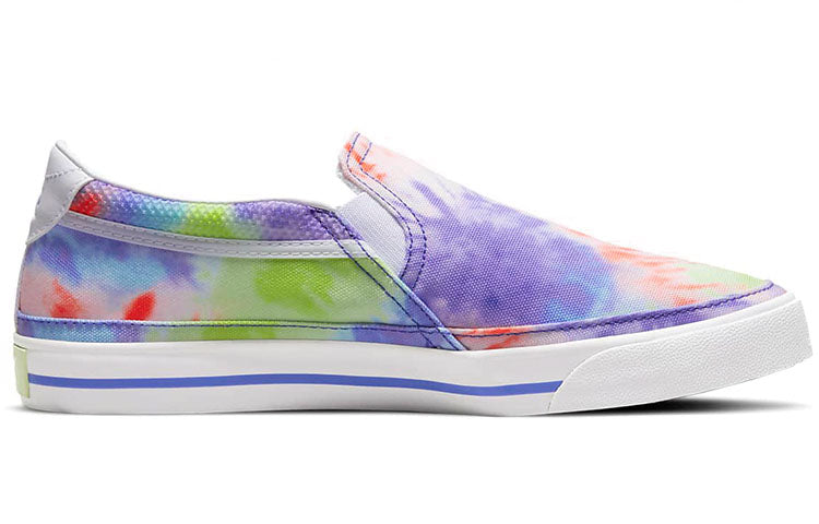 (WMNS) Nike Court Legacy Print Slip-On 'Tie-Dye' CZ1752-900