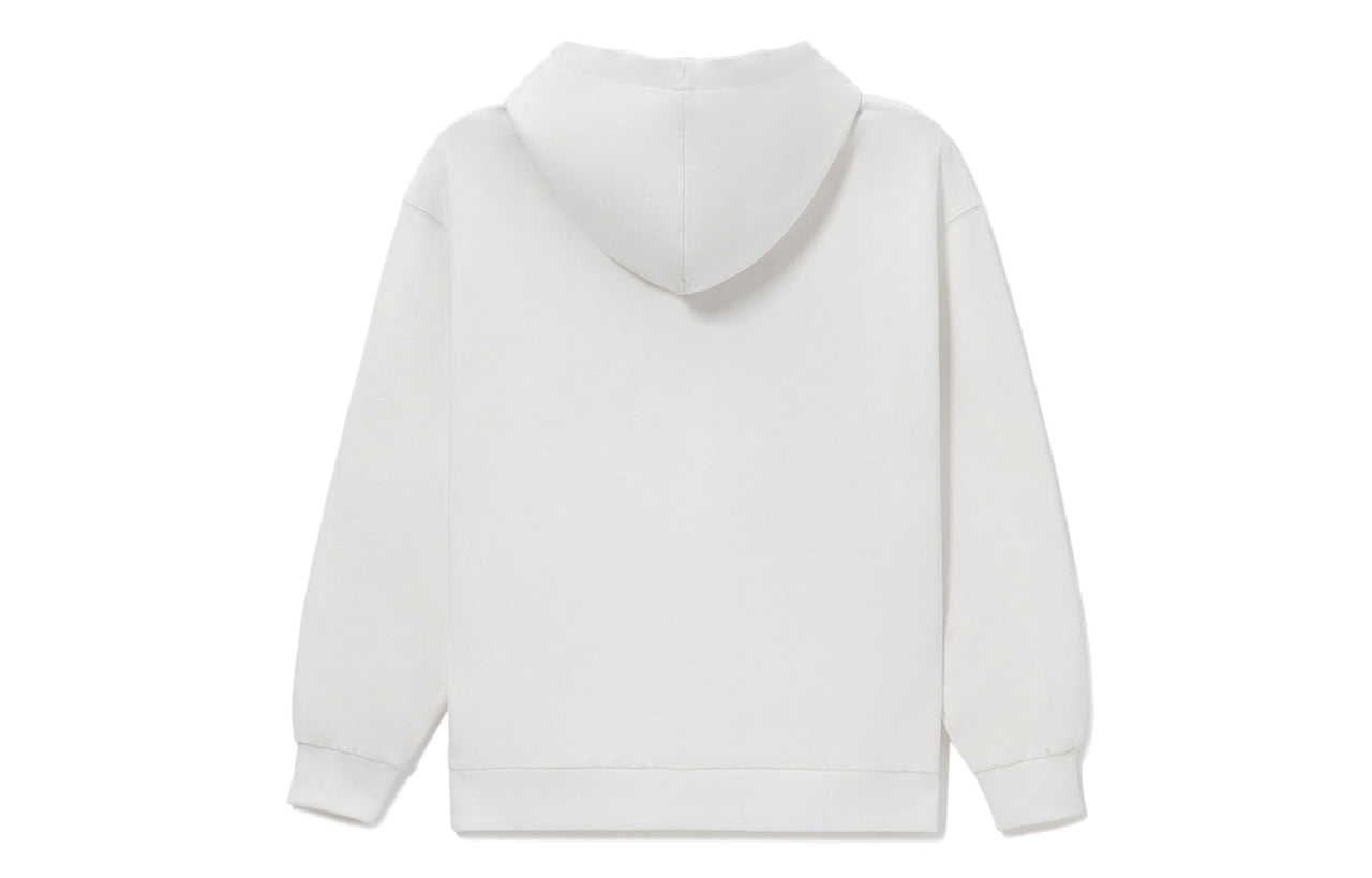 Li-Ning Embroidered Logo Hoodie 'Creamy White' AWDS533-2