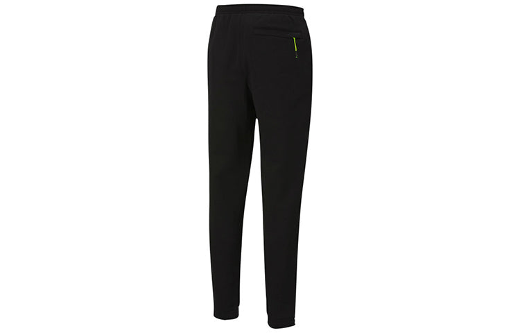 PUMAxHelly Hansen Crossover Reflective Slim Fit Bundle Feet Drawstring Long Pants Black 598286-01