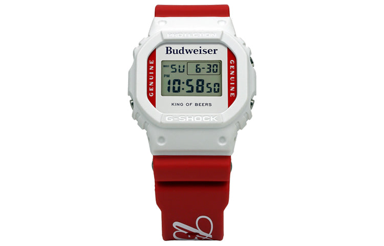 CASIO G-Shock Square 'White Red' DW-5600-20