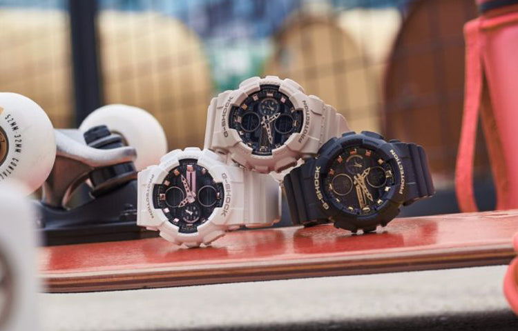 CASIO G-Shock Analog-Digital 'White' GMA-S140M-7APRD