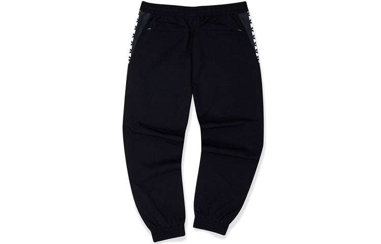 FILA x White Mountaineering MENS White Sports Ankle Banded Pants Black T11M047806F-BK