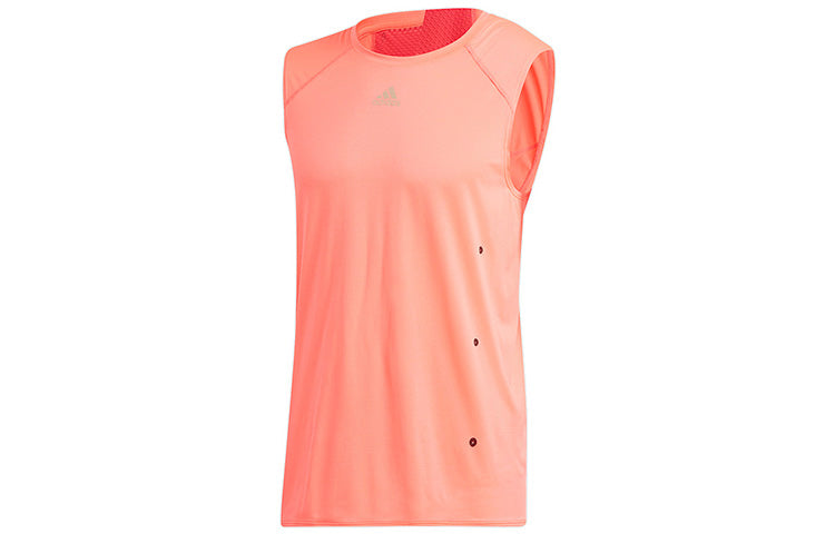 adidas HEATRDY SLVS Running Sports Sleeveless T-shirt Pink GK3427