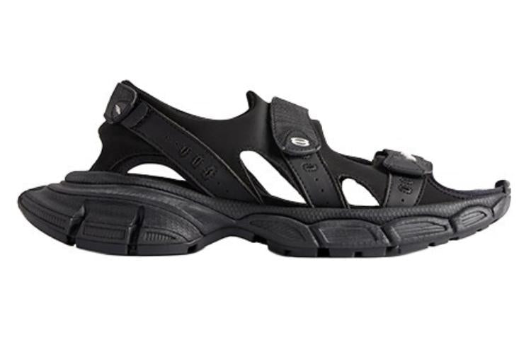 (WMNS) Balenciaga 3XL Sandals 'Black' 786956W3XLT1000