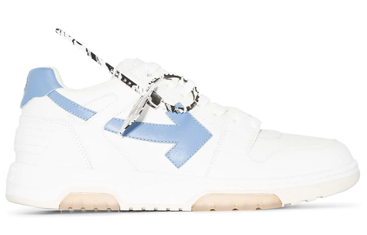 Off-White Out Of Office Low Shoes White/Blue OMIA189R21LEA0030140