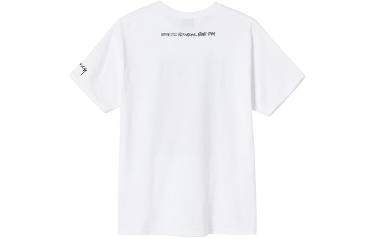 Stussy Maiden Skateboard Short Sleeve Unisex White 3903579