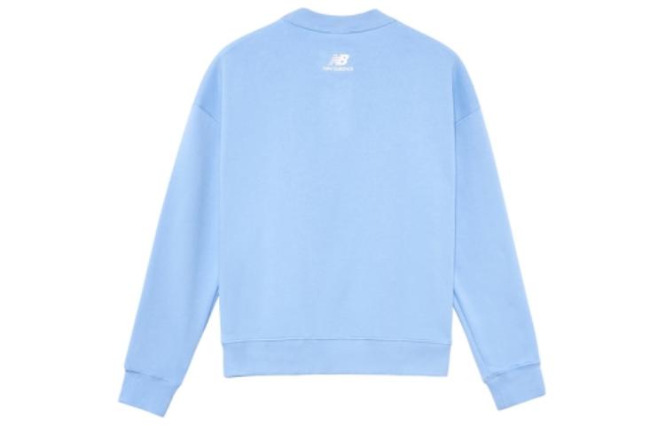 (WMNS) New Balance Logo Sportswear Jumper Asia Sizing 'Blue' AWT23336-BLZ