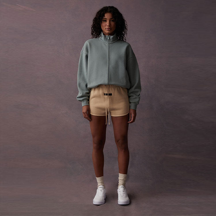 Fear of God Essentials SS23 Filled Nylon Jacket 'Sycamore' FOG-SS23-069