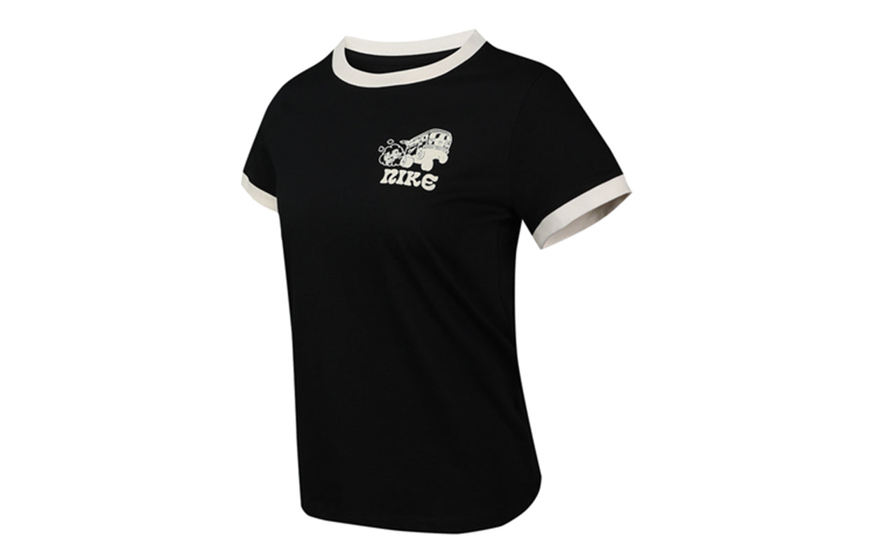 (WMNS) Nike Sportswear Retro Short Sleeve Black CV3769-010