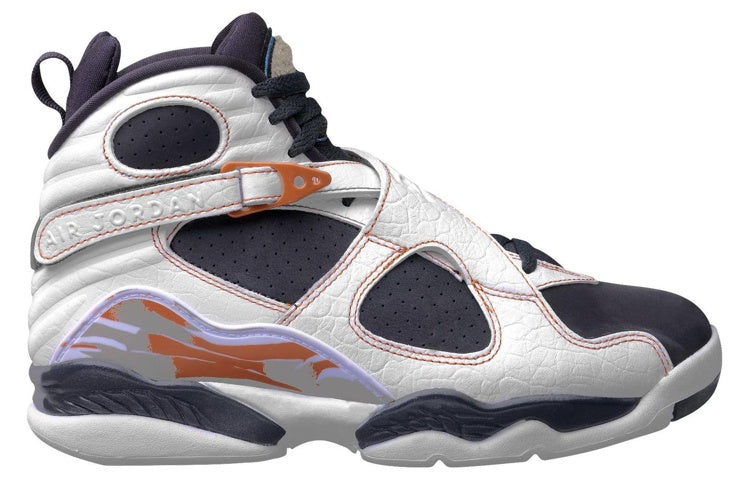 Air Jordan 8 Retro LS 'Black Toe' 317258-104