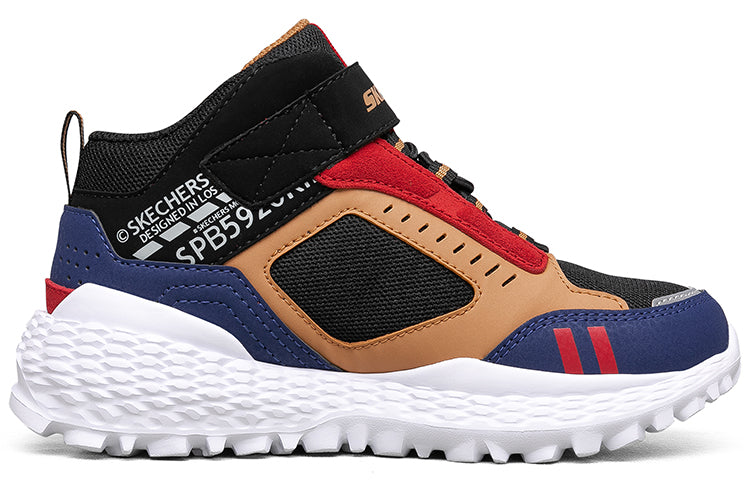 (GS) Skechers Los Angeles Sport Shoes 'Tan Black Blue' 660083L-BKNV