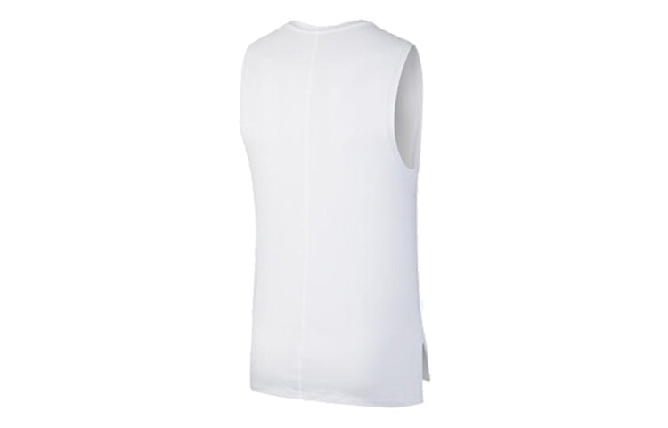 Men's Nike Yoga Dri-FIT White Vest BV4037-100