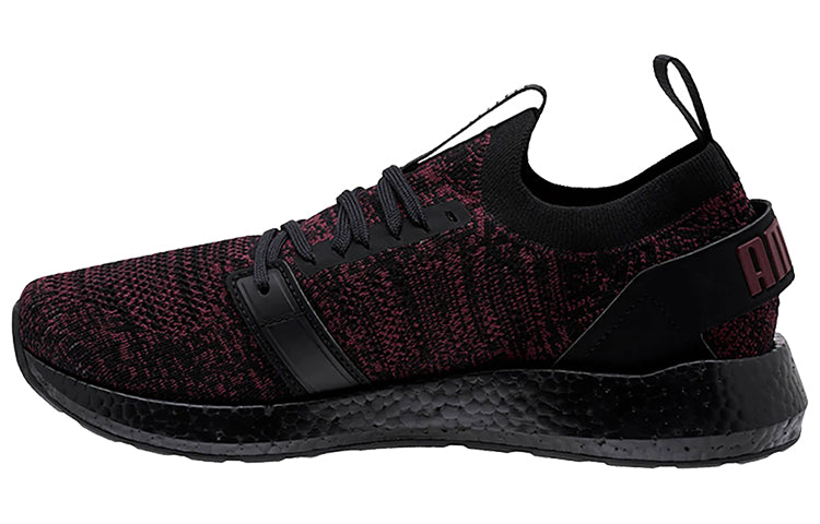 (WMNS) PUMA Nrgy Neko Engineer Knit Black/Purple Low sneakers 191094-16