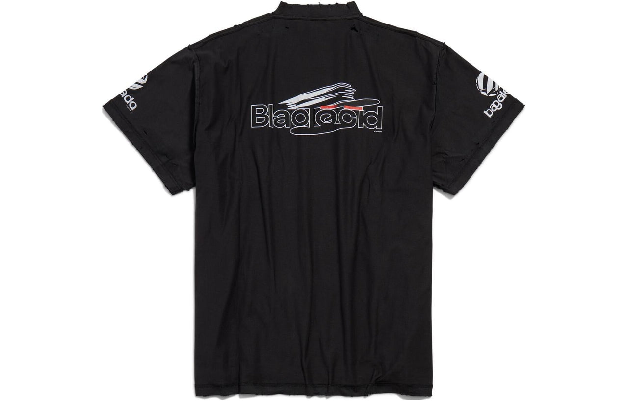Balenciaga Ai Generated Inside-out T-shirt 'Black' 787358TQVG11569
