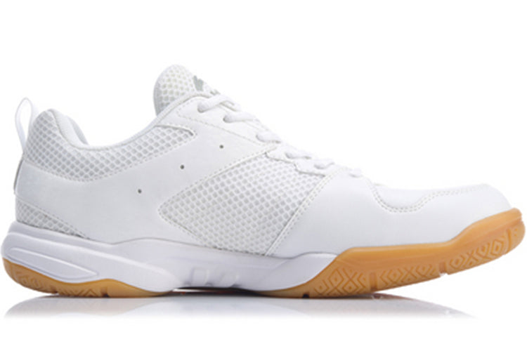 Li-Ning Badminton Training Shoes 'White Rubber' AYTP069-1