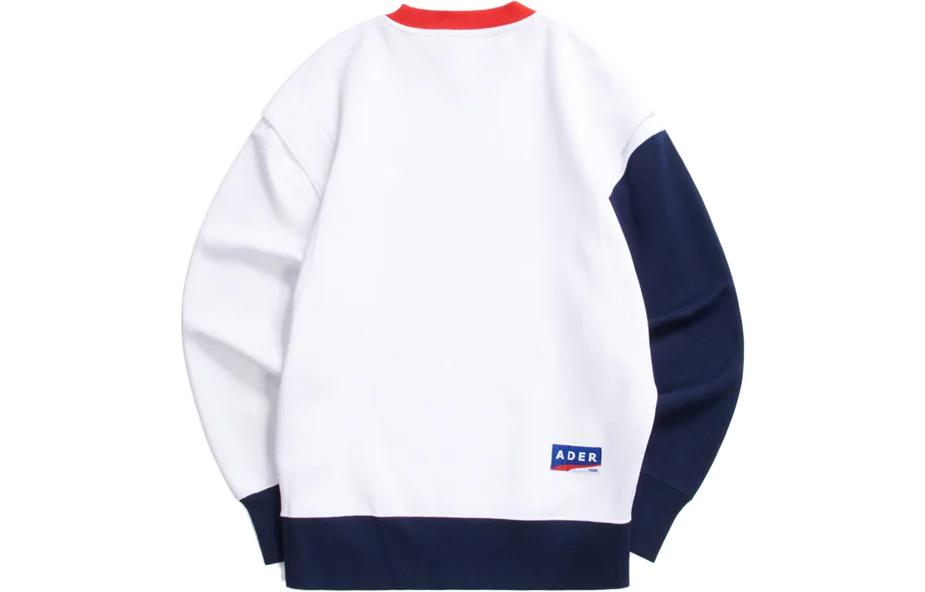PUMA X Ader Error Crew Neck Pullover Sweatshirt 'White' 578489-02