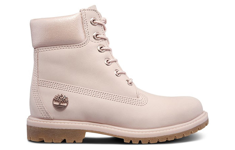 (WMNS) Timberland Premium Waterproof Lace Up Hiking Boots 'Pale Pink' A1HL6