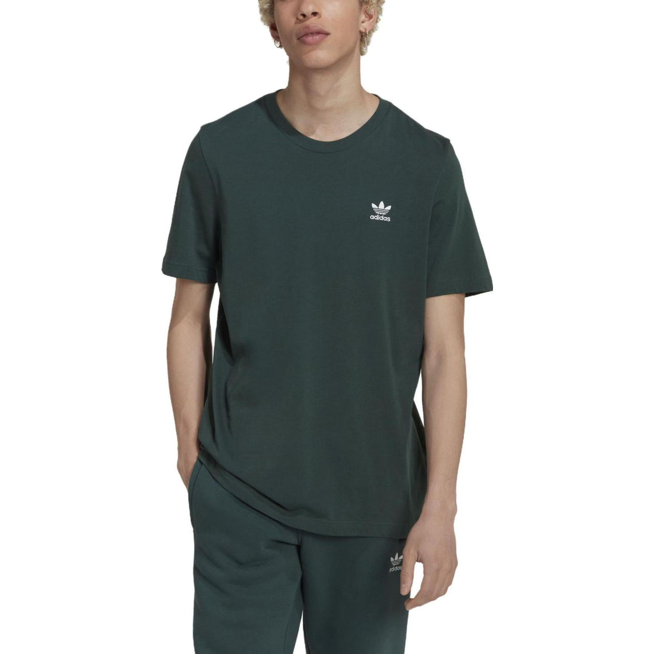 adidas originals Adicolor Essentials Trefoil T-shirt 'Mineral Green' HJ7983