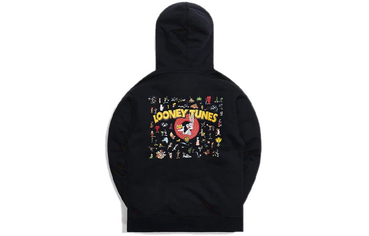 KITH x Looney Tunes Crossover Bugs Bunny Cartoon Printing Long Sleeves Unisex Black KH2497-100