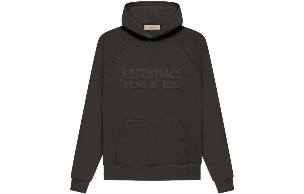 هودي Fear of God Essentials خريف وشتاء 2022 "Off Black" FOG-FW22-558