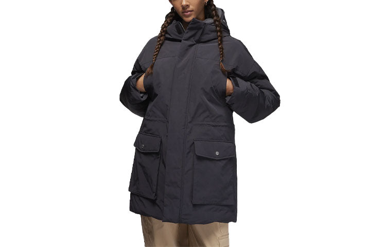 (WMNS) Air Jordan Down Parka 'Black' FB5085-010