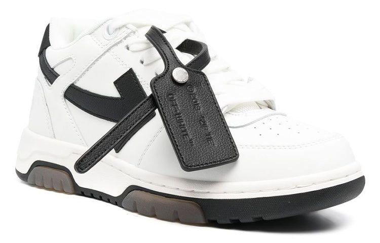 (WMNS) Off-White Out Of Office Low-Top Sneaker 'White Black' OWIA259C99LEA0010110