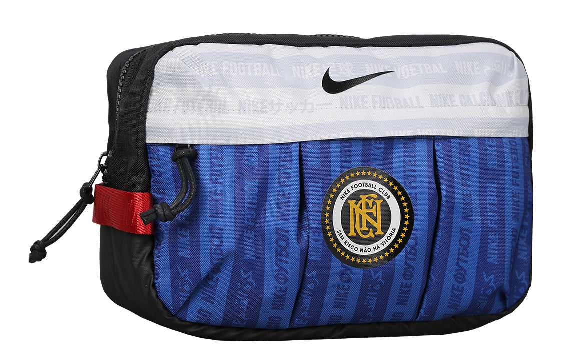 Nike F.C. Football Sports Utility Travel Bag 'Black Royal Blue' CV6354-010