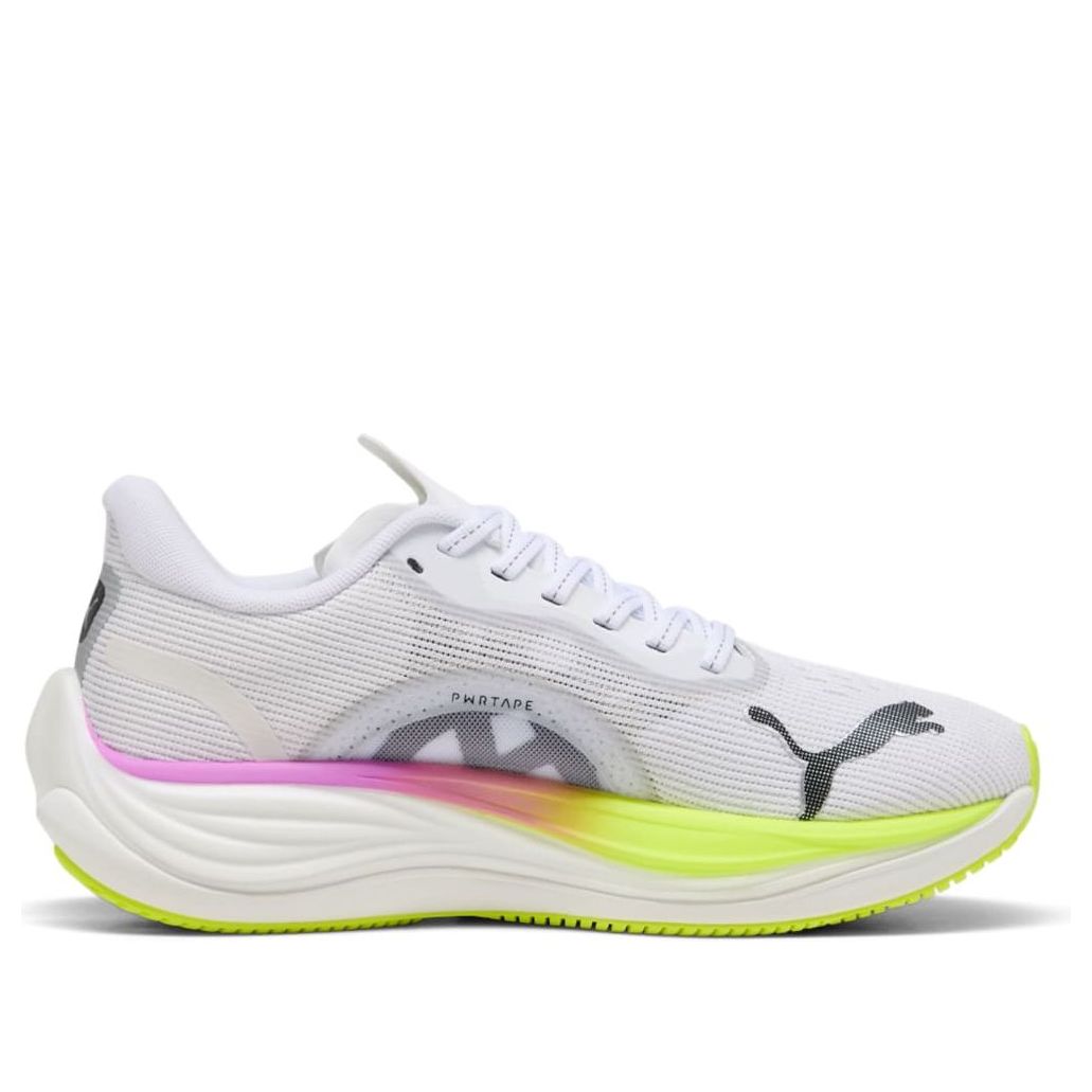 (WMNS) PUMA Velocity Nitro 3 Ekiden Glow 'White Pure Magenta Yellow' 311903-01