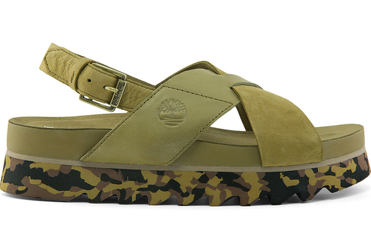 (WMNS) Timberland Santa Monica Sunrise X-Band Sandal 'Green' A23FCW