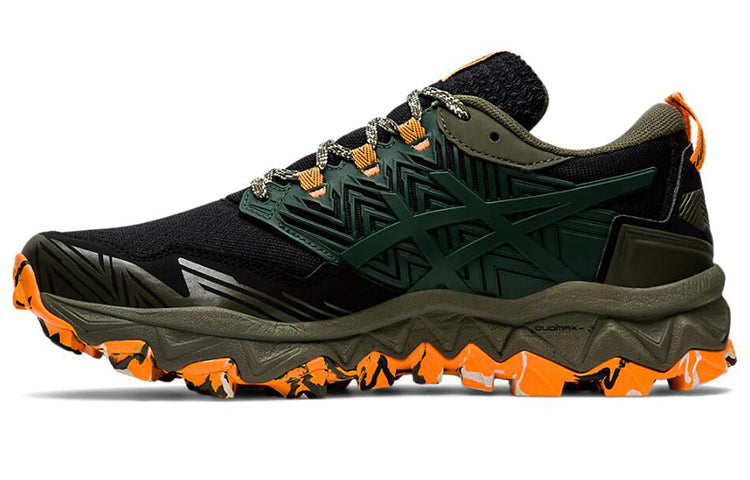 (WMNS) ASICS Gel-FujiTrabuco 8 'Mantle Green Orange' 1012A574-300
