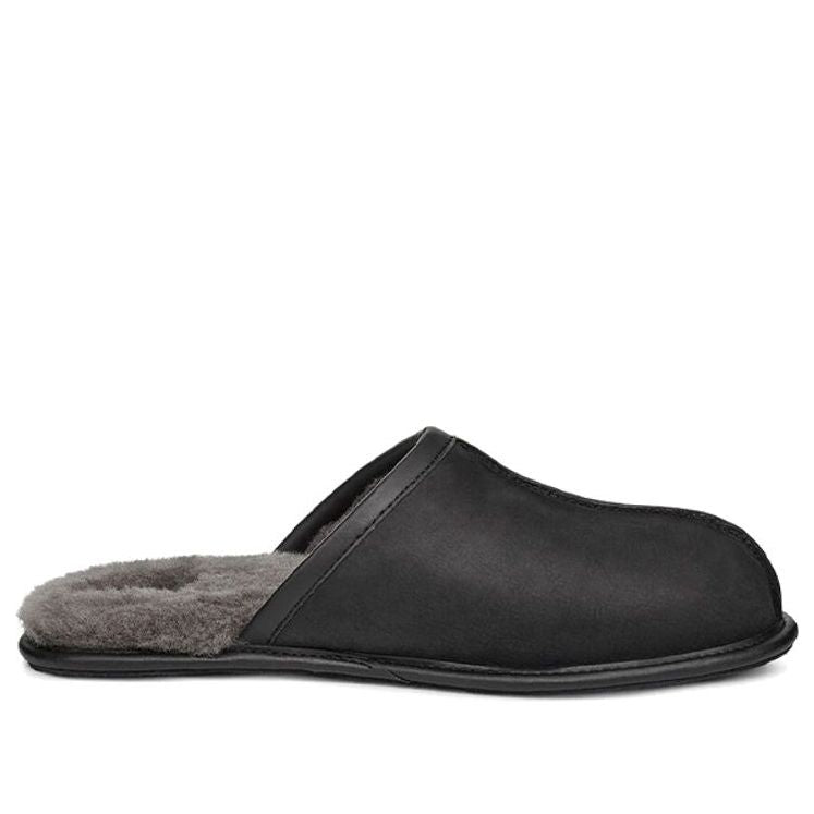 UGG Scuff Leather Slipper 'Black' 1108192-BLK