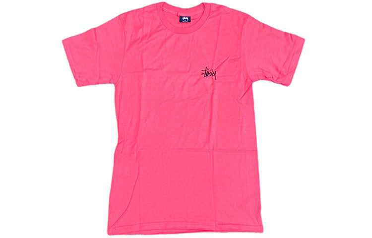 Stussy Basic Printing Short Sleeve Unisex Rose Red 1904181
