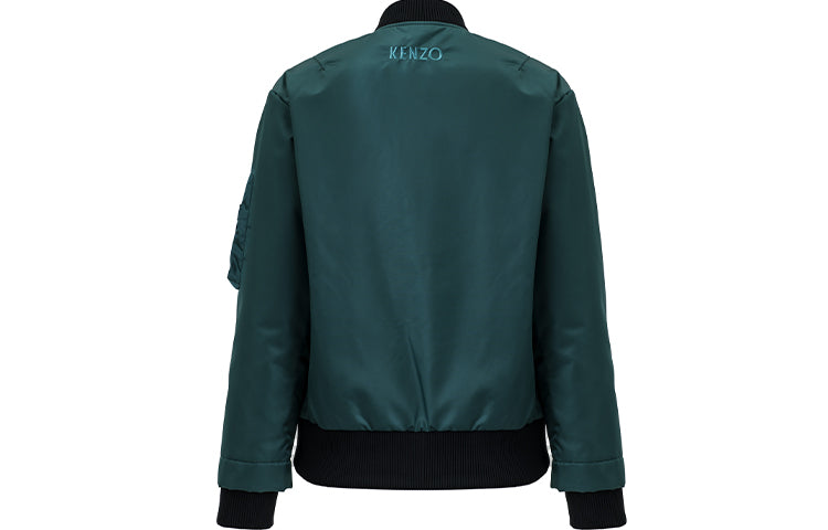 KENZO Zipper Long Sleeves Jacket Green F862BL0815AG-67
