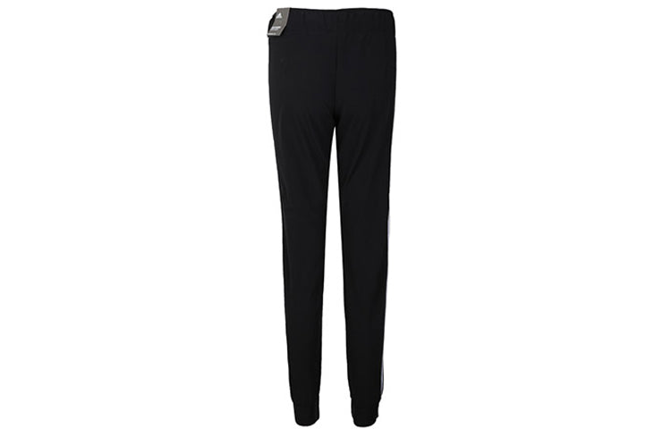 (WMNS) adidas Woven 3S Pant White Bundle Feet Sports Pants Black DW5724