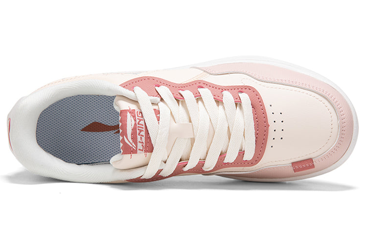 (WMNS) Li-Ning Skate Shoes 'Pink White' AGCR318-4