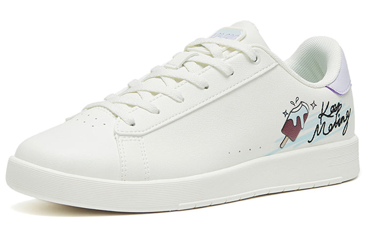 (WMNS) ANTA Life Series Sneakers 'White Purple' 122228065S-1