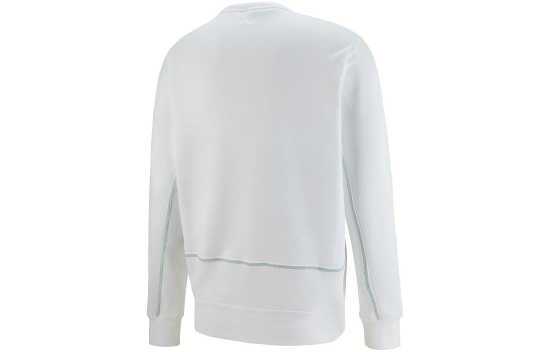 PUMA Long Sleeve Graphic T-Shirt 'White' 621966-02