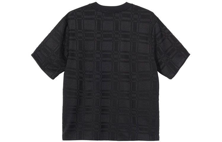Stussy Pattern Loose Short Sleeve Unisex Black 1140254